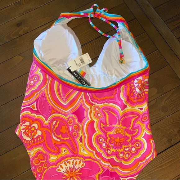 NWT Trina Turk Morning Sunrise one piece swimsuit size 20W - Picture 7 of 9